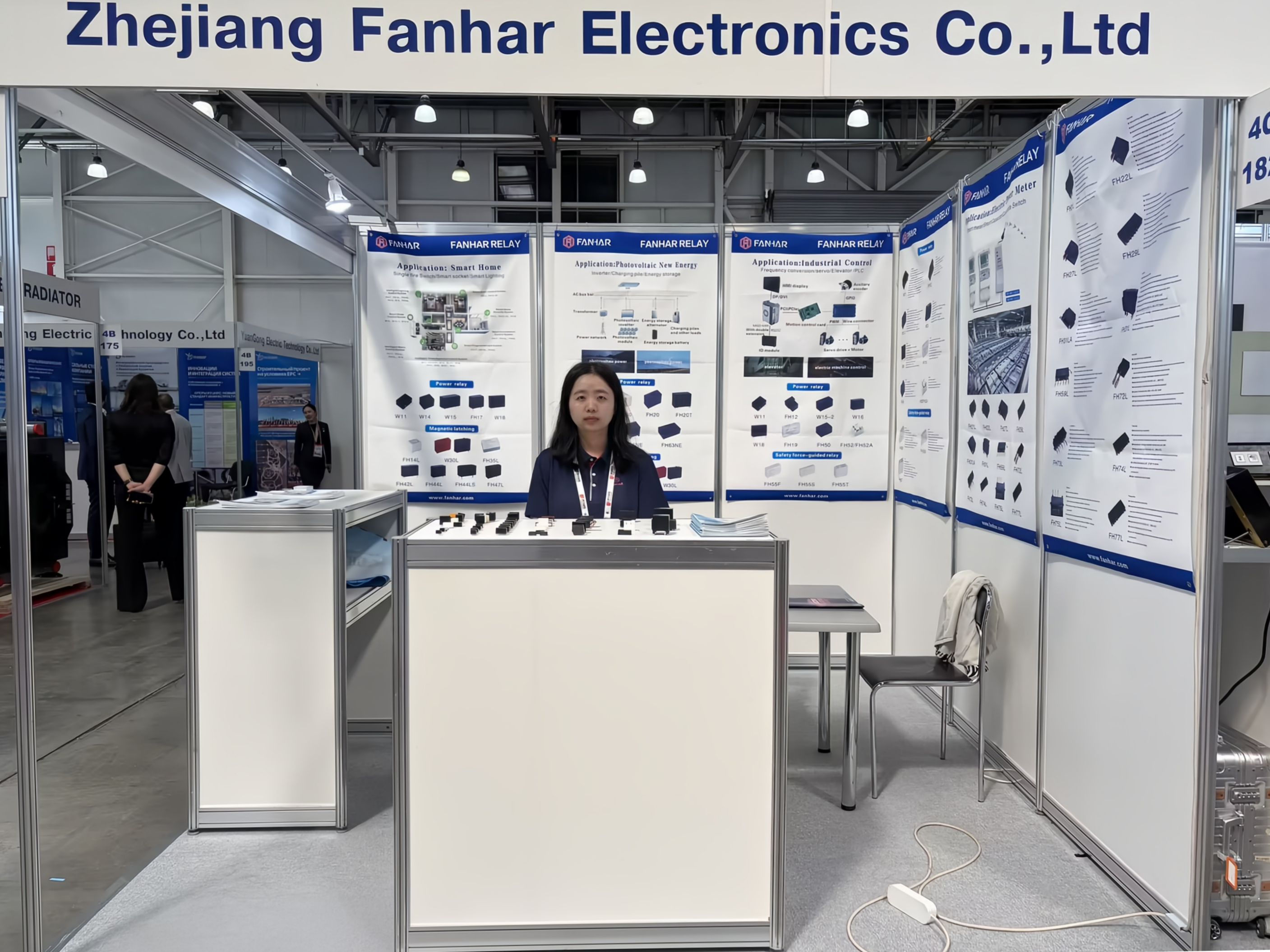 مراجعة الحدث | Fanhar في ELEKTRO موسكو 2026: مرحلات الإغلاق تدعم تحديث الشبكة في أوروبا الشرقية
